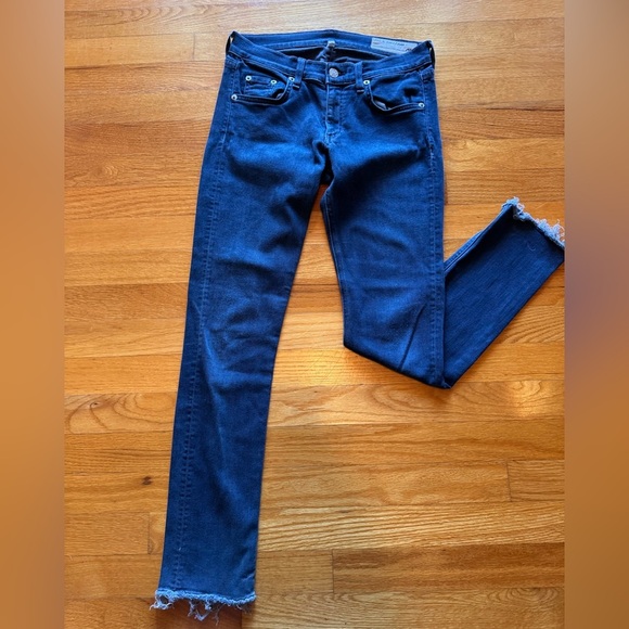 🇺🇸 Made in the USA- Rag & Bone- Women's Skinny Capri Jeans - Picture 7 of 11